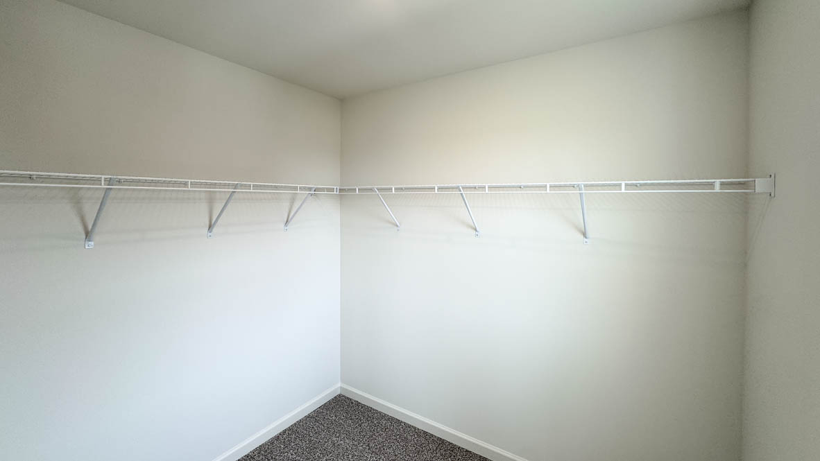 primary room walk-in closet