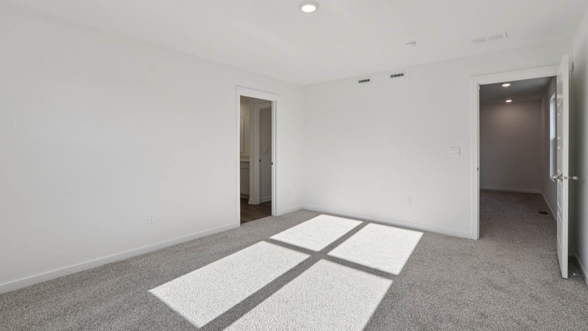 Upstairs primary bedroom