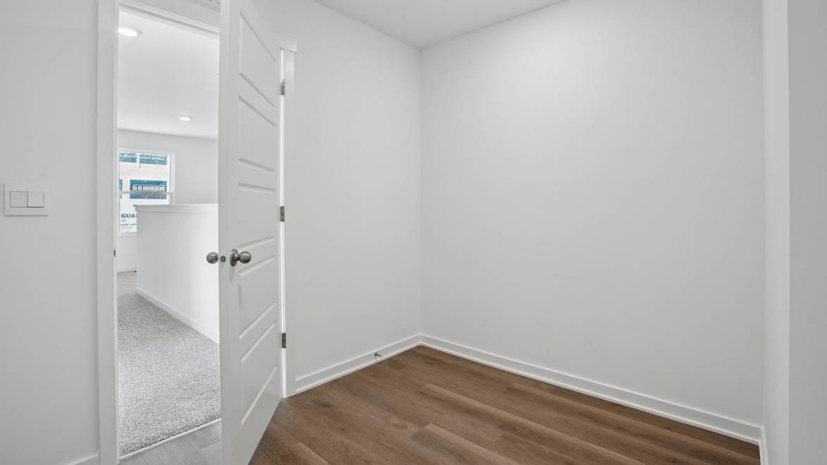 Spacious laundry room