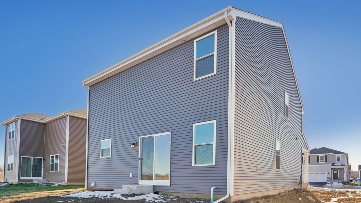 Hudson home with vinyl siding