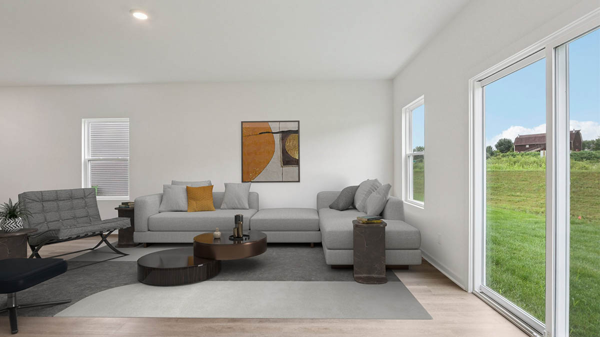 virtually stage great room