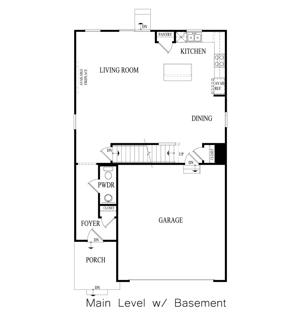 First-floor-Hudson Plan