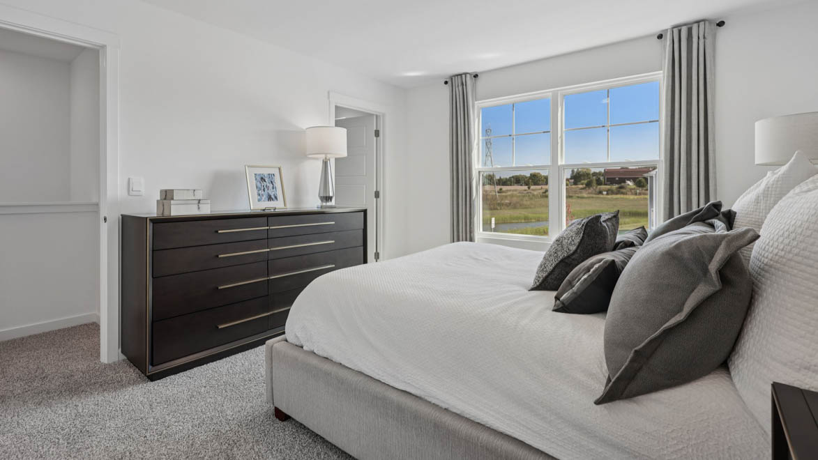 Upstairs spacious primary bedroom
