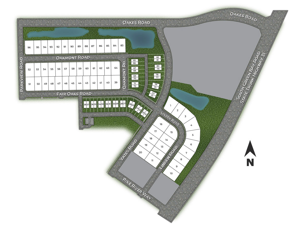 Static Lot Map