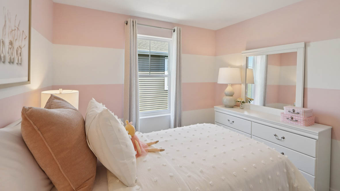 Interior bedroom with window