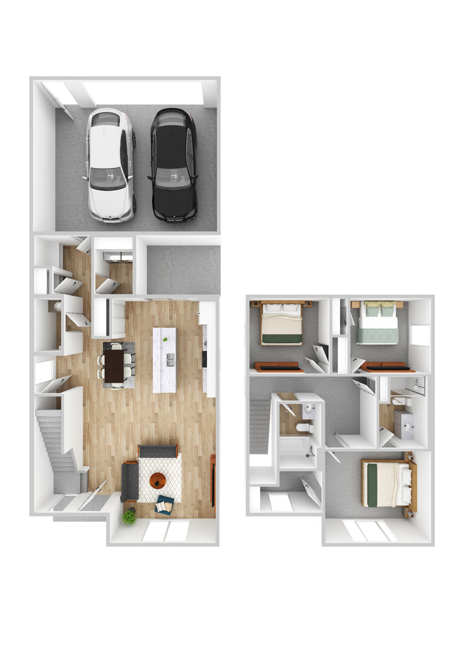 Spruce-box brownie-rendering