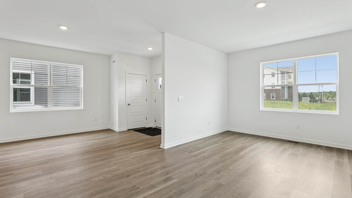 Great room on other side of entrance