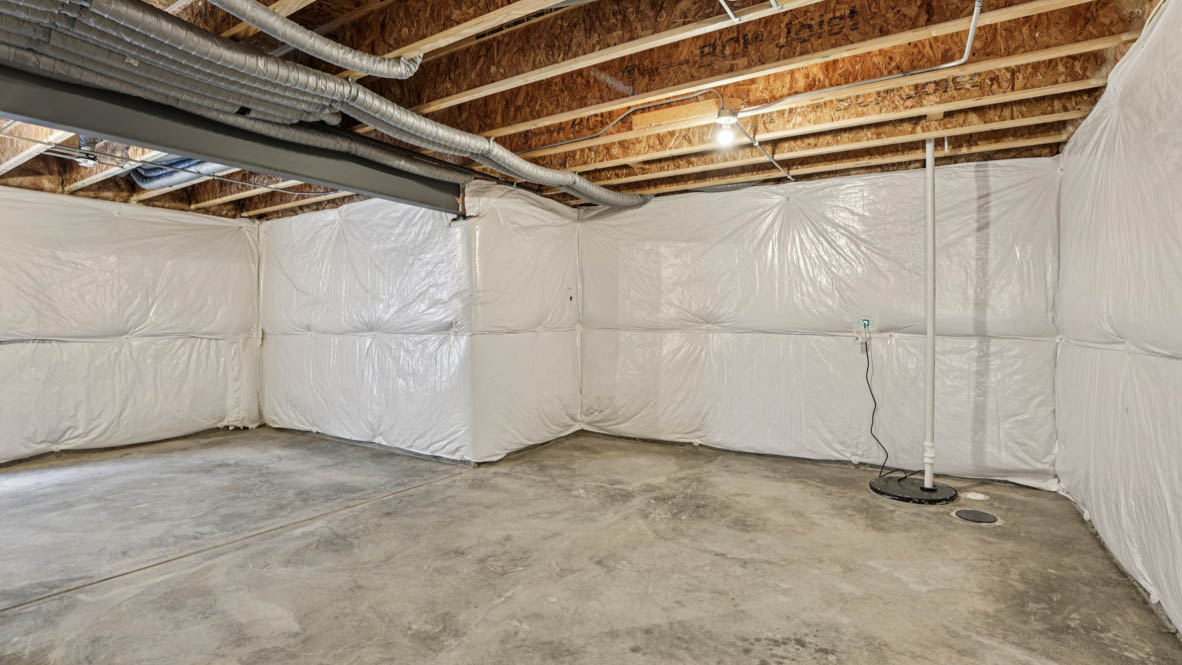 Full unfinished basement