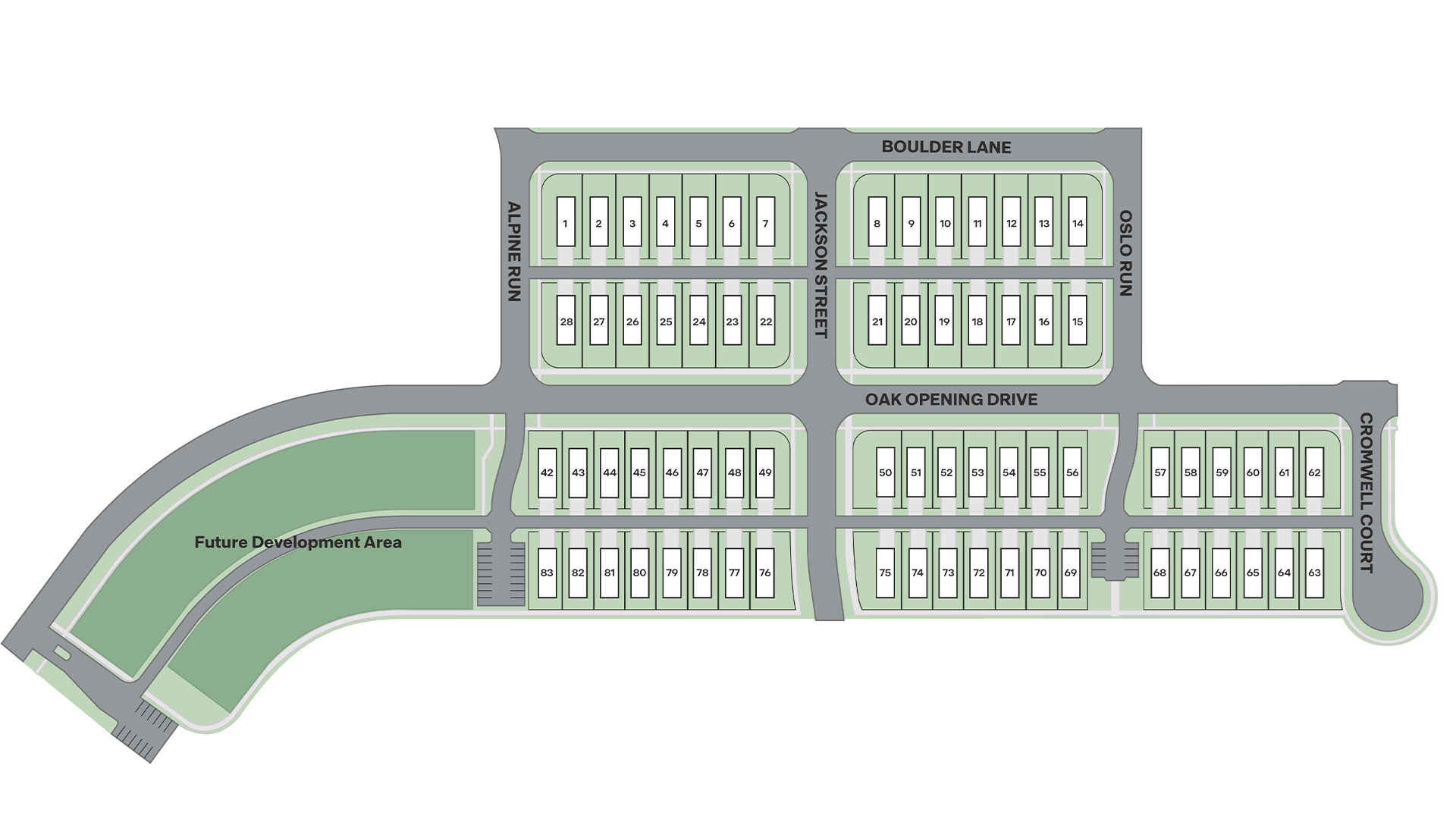 Static Lot Map