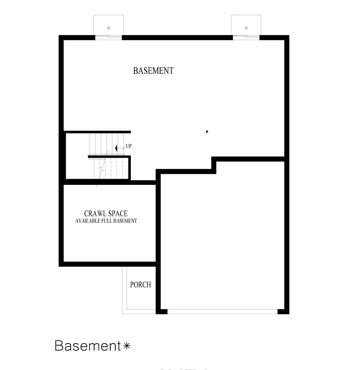 Bellamy basement layout