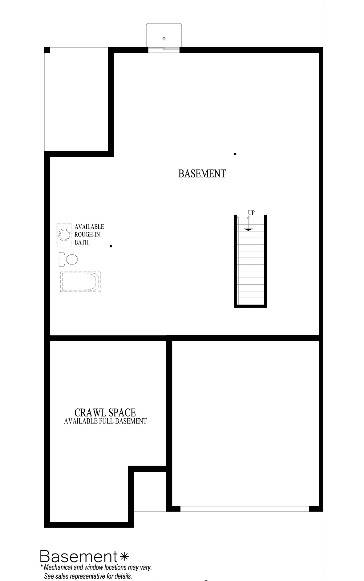 Taylor basement level floorplan layout