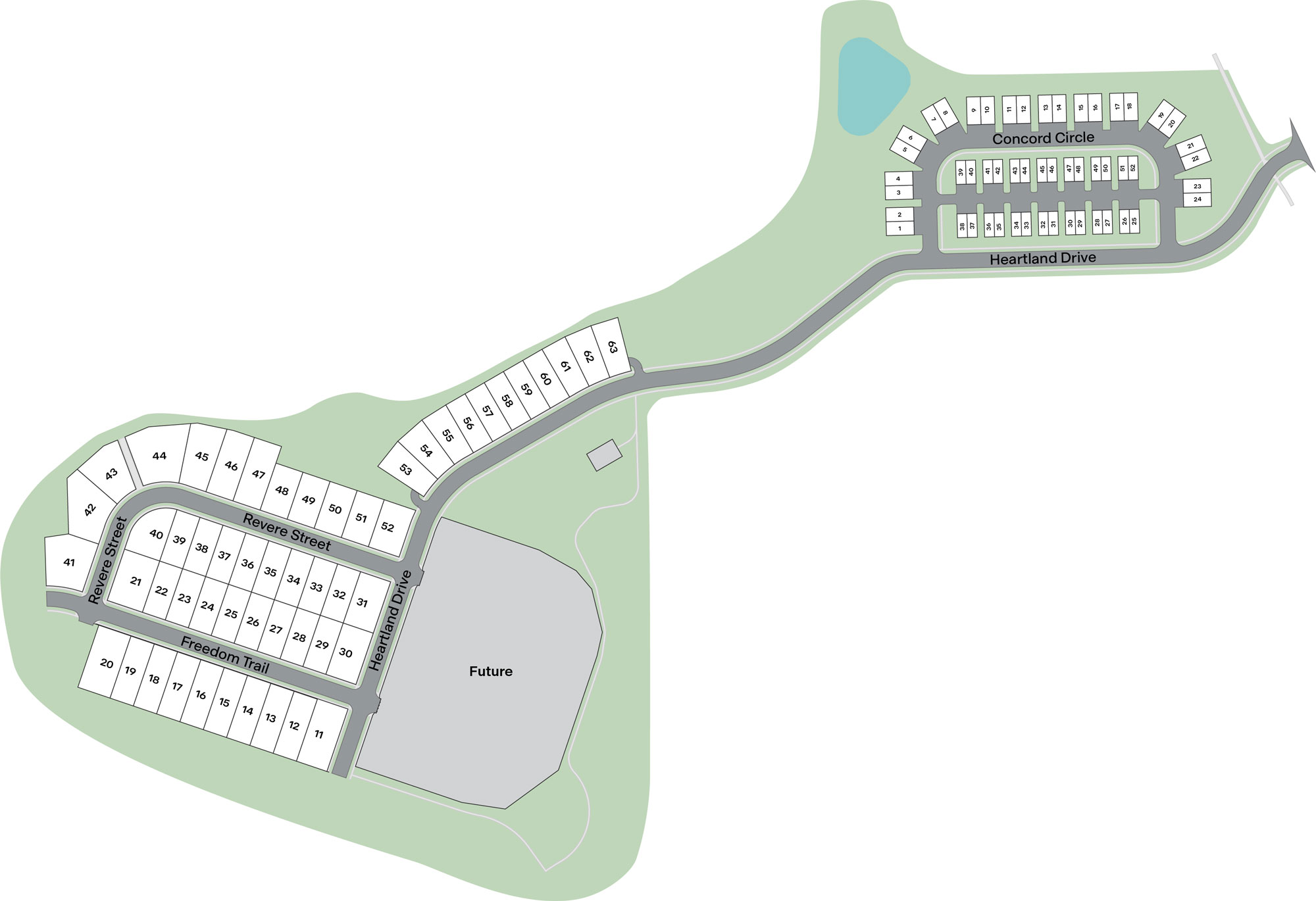 Static Lot Map