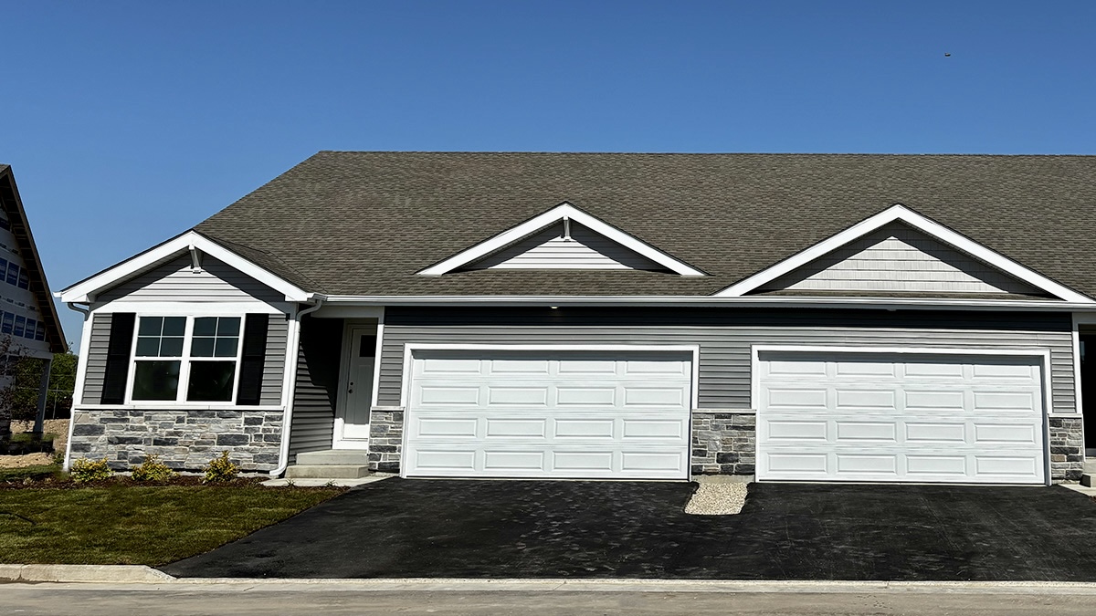 exterior of ranch townhome
