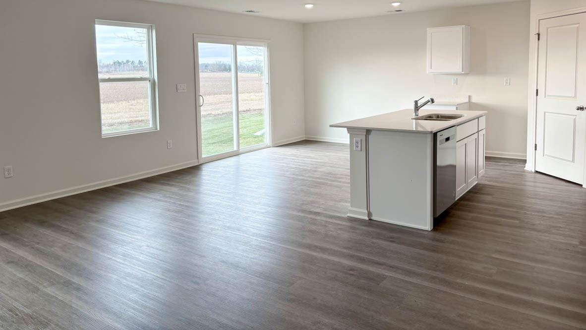 open concept kitchen