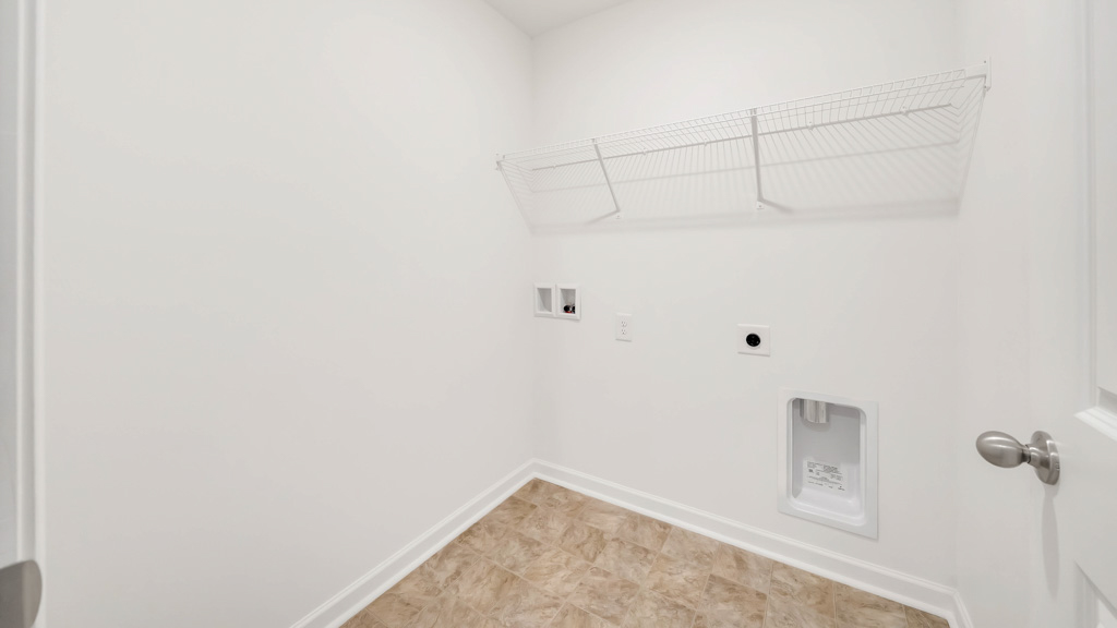laundry room with washer and dryer connections