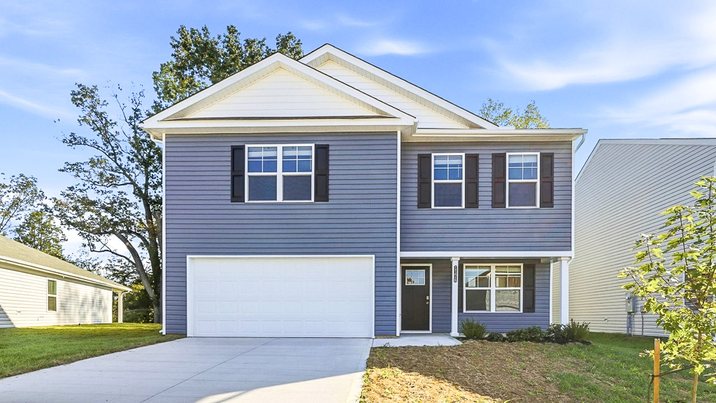 Penwell plan front home elevation