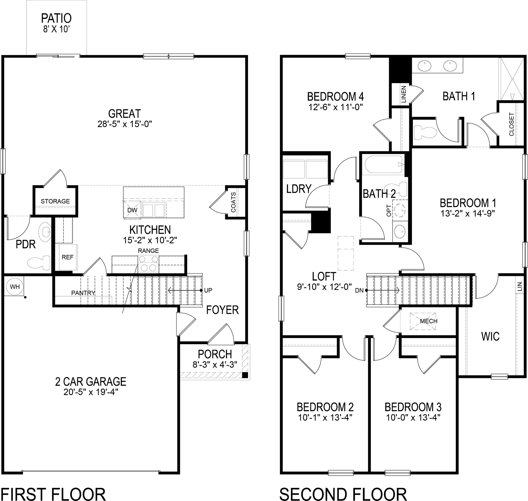 Elston floor plan