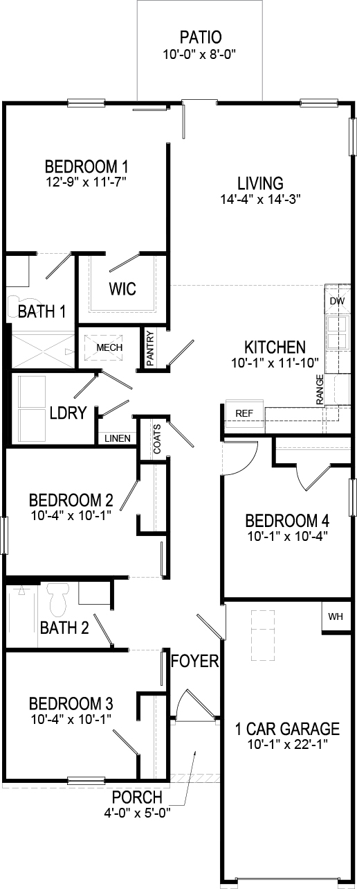 Holston floor plan