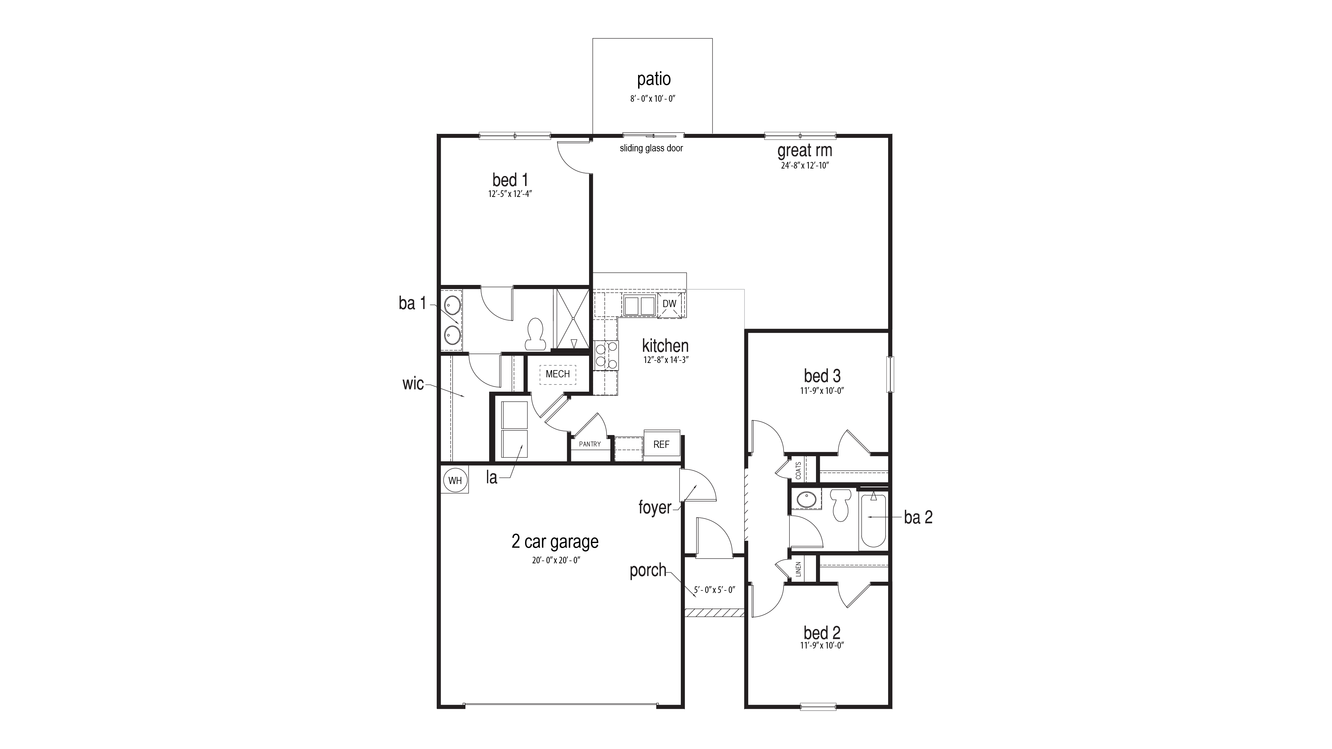 Macon floor plan