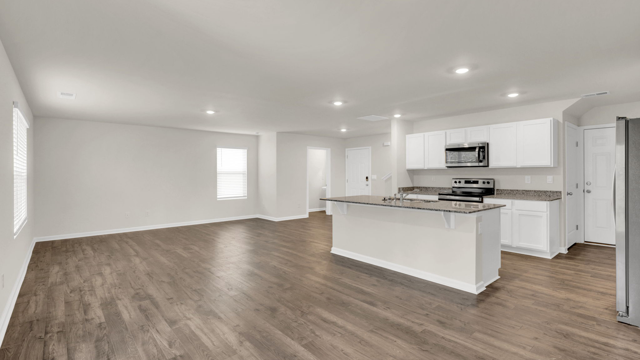 Aisle plan home interior