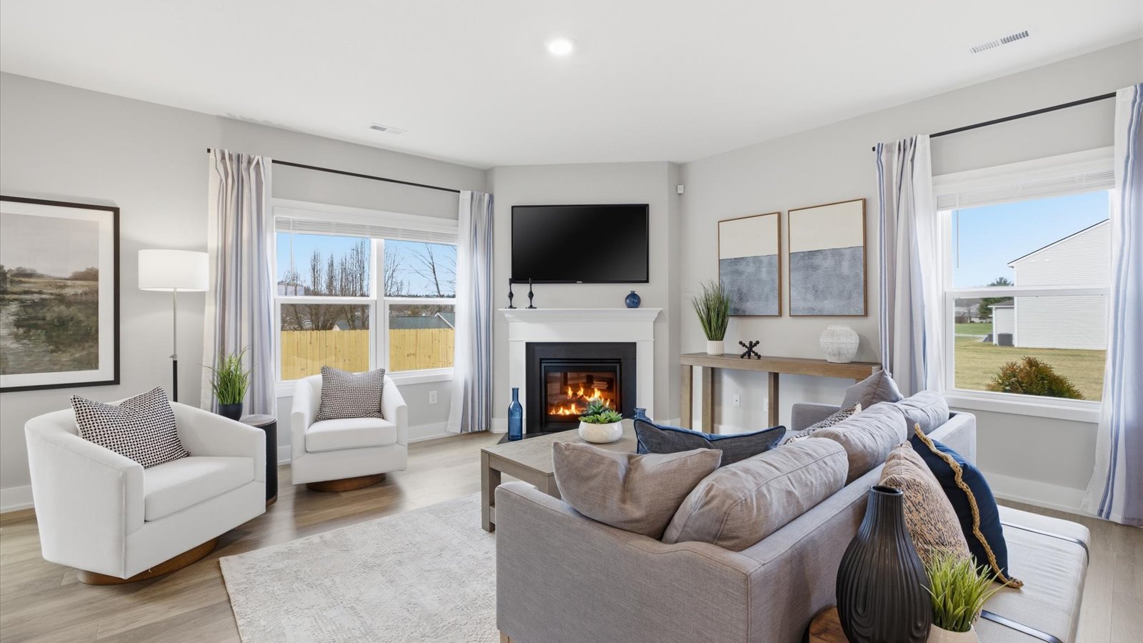 Aisle plan home interior