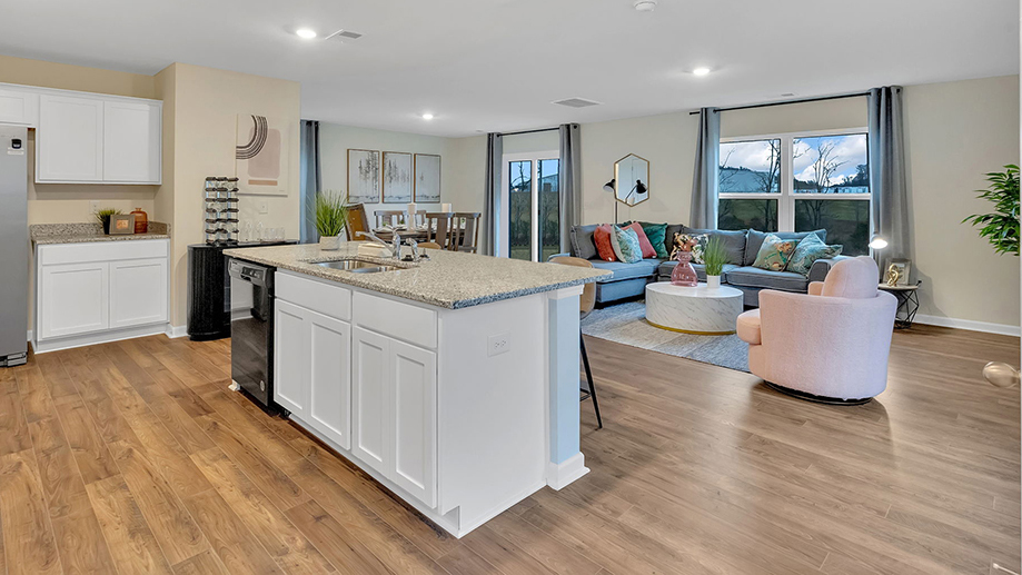 Elston plan home interior