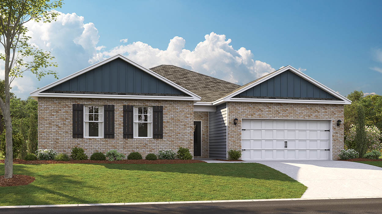 Denton E plan home exterior
