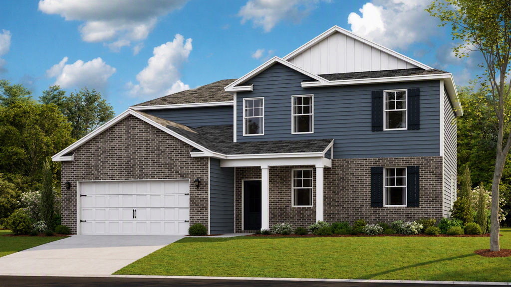 Fairview plan home exterior