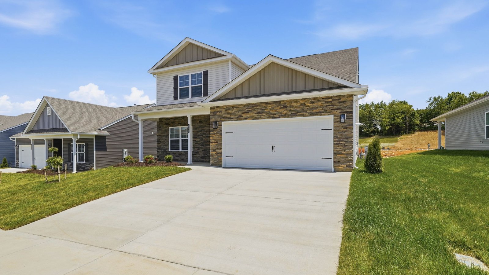Salem plan home exterior