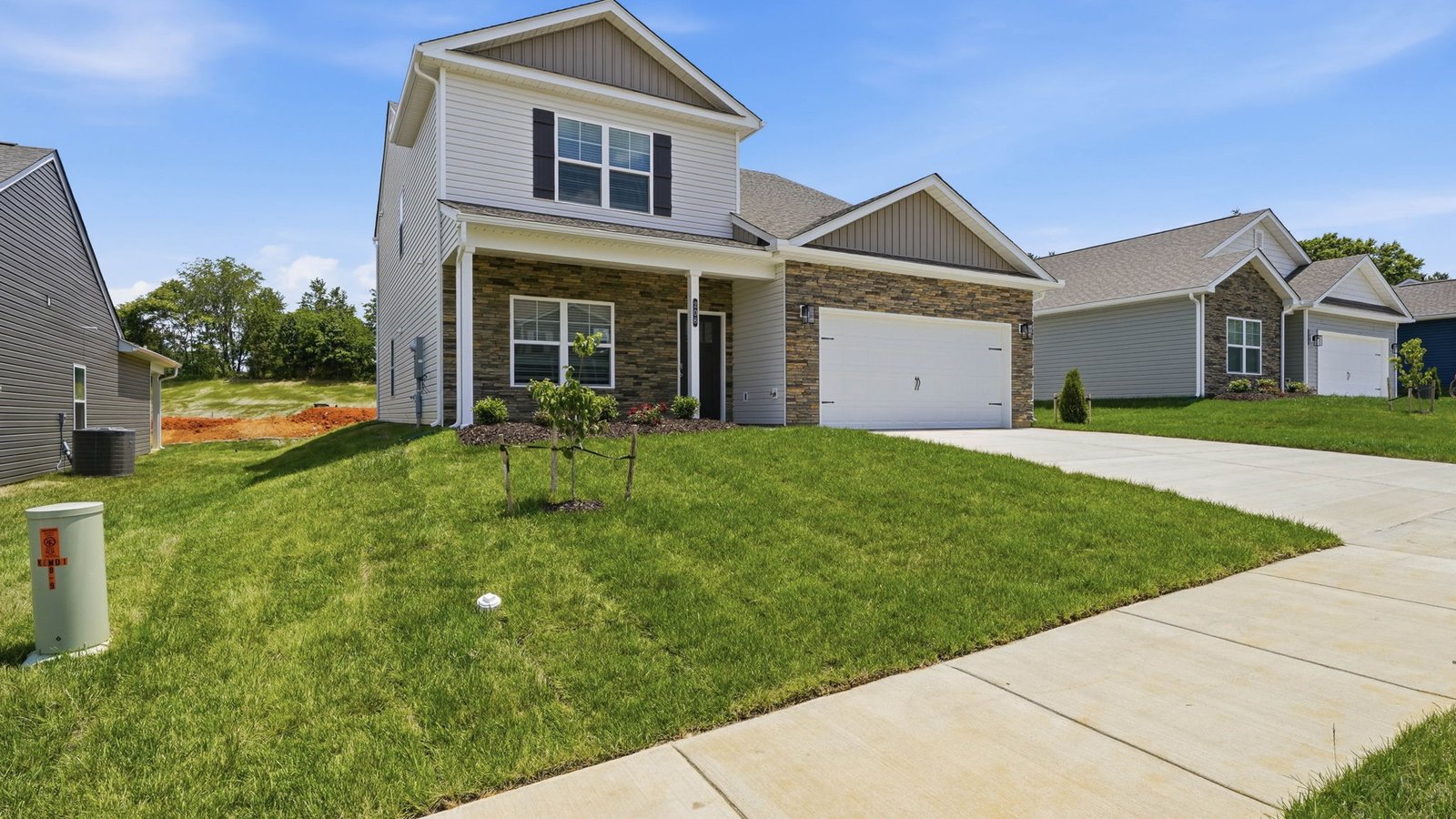 Salem plan home exterior