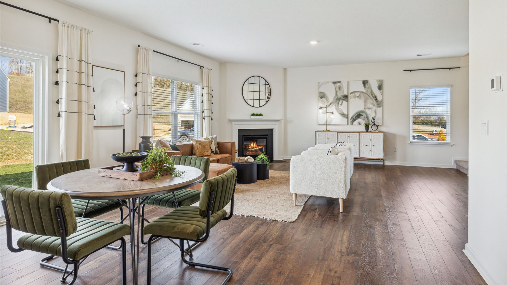 Hanover plan home interior