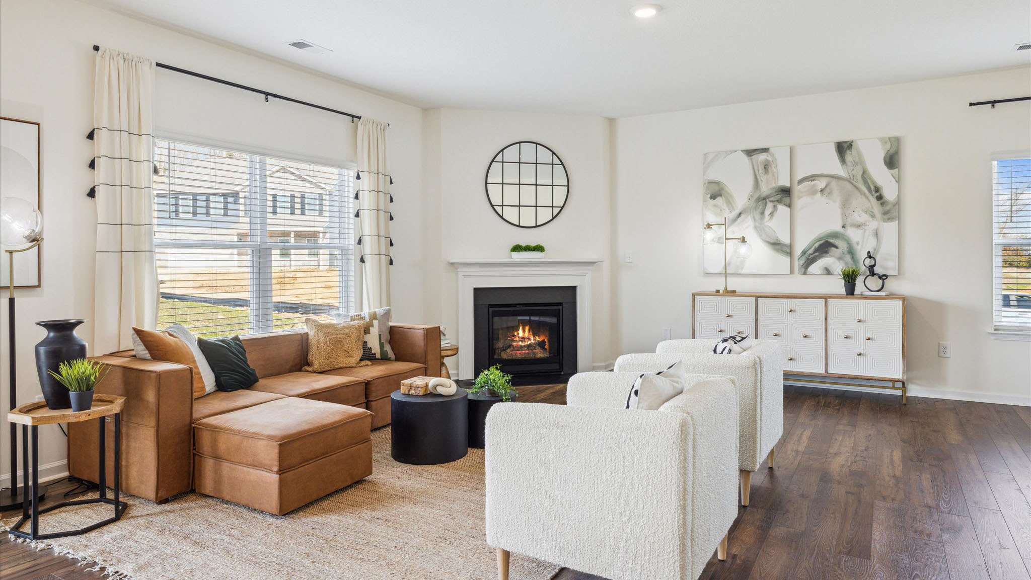 Hanover plan home interior