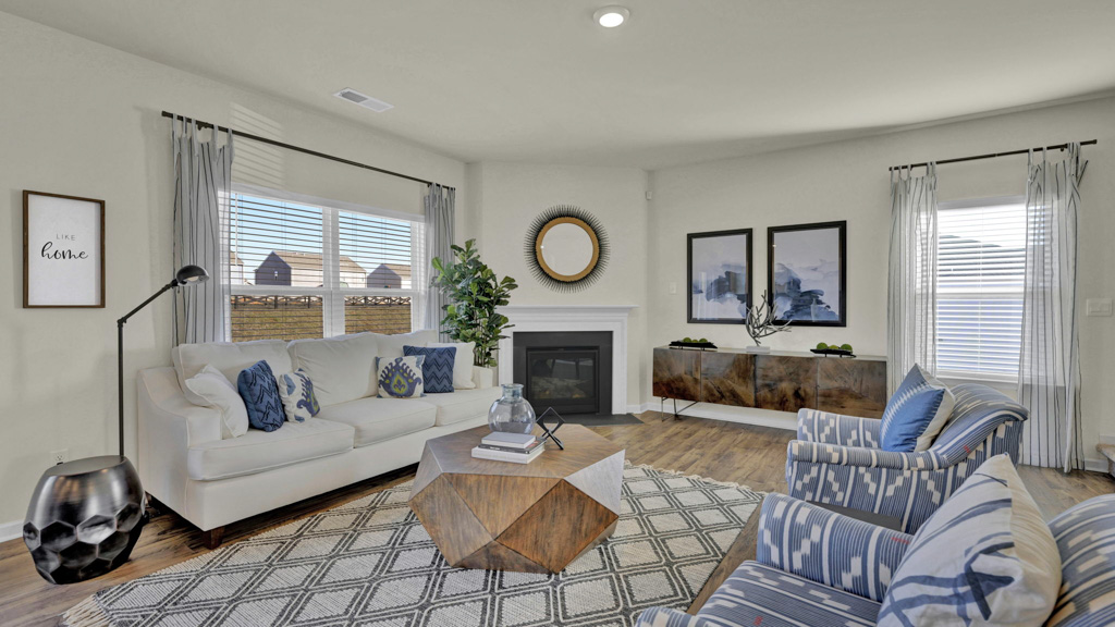 Mansfield plan home interior