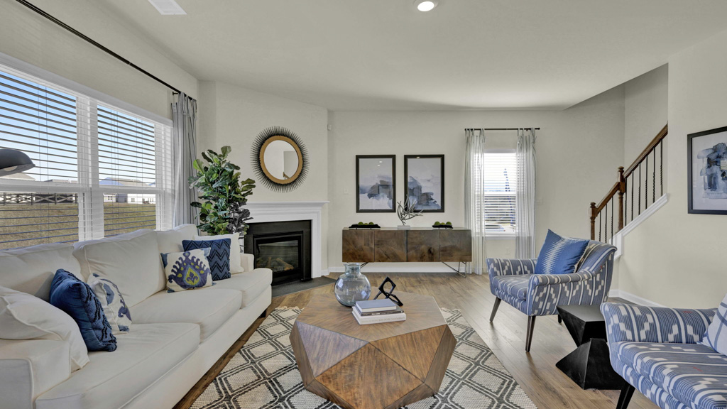 Mansfield plan home interior