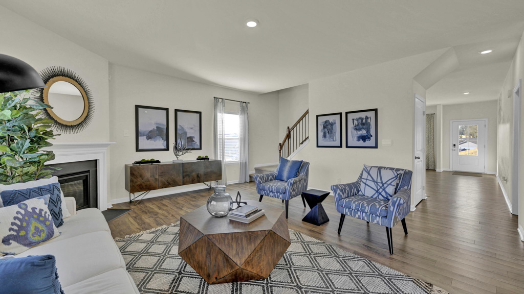 Mansfield plan home interior