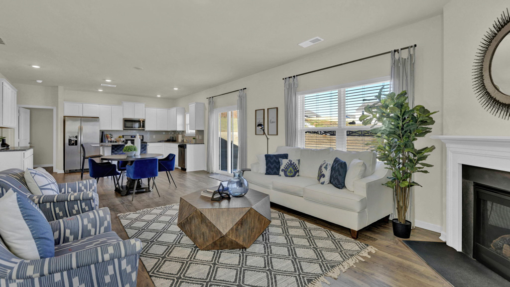 Mansfield plan home interior