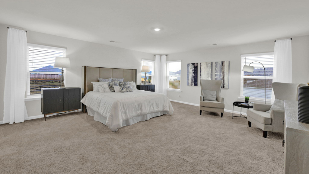 Mansfield plan home interior