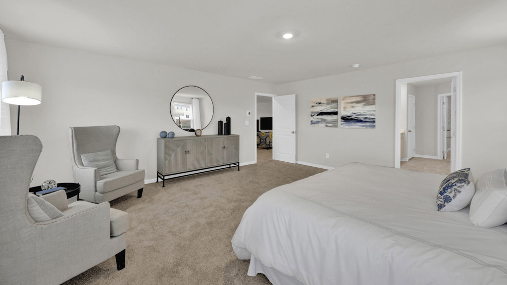 Mansfield plan home interior