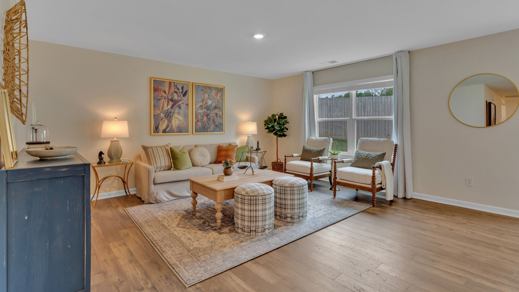 Macon plan home interior