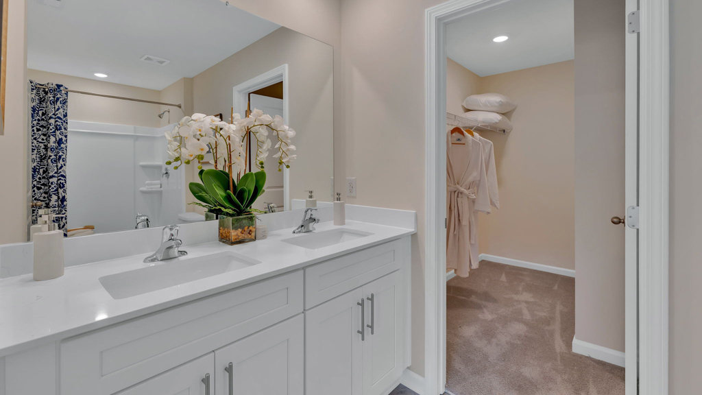 Macon plan home interior