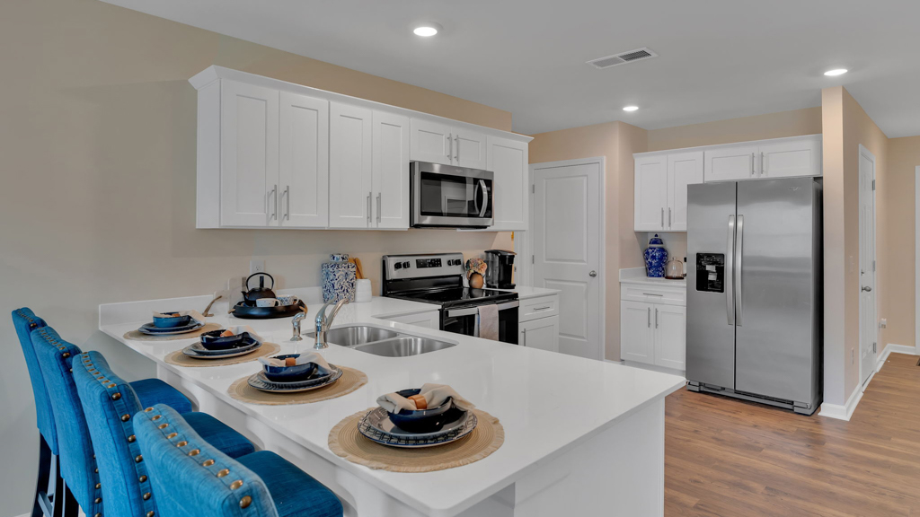 Macon plan home interior