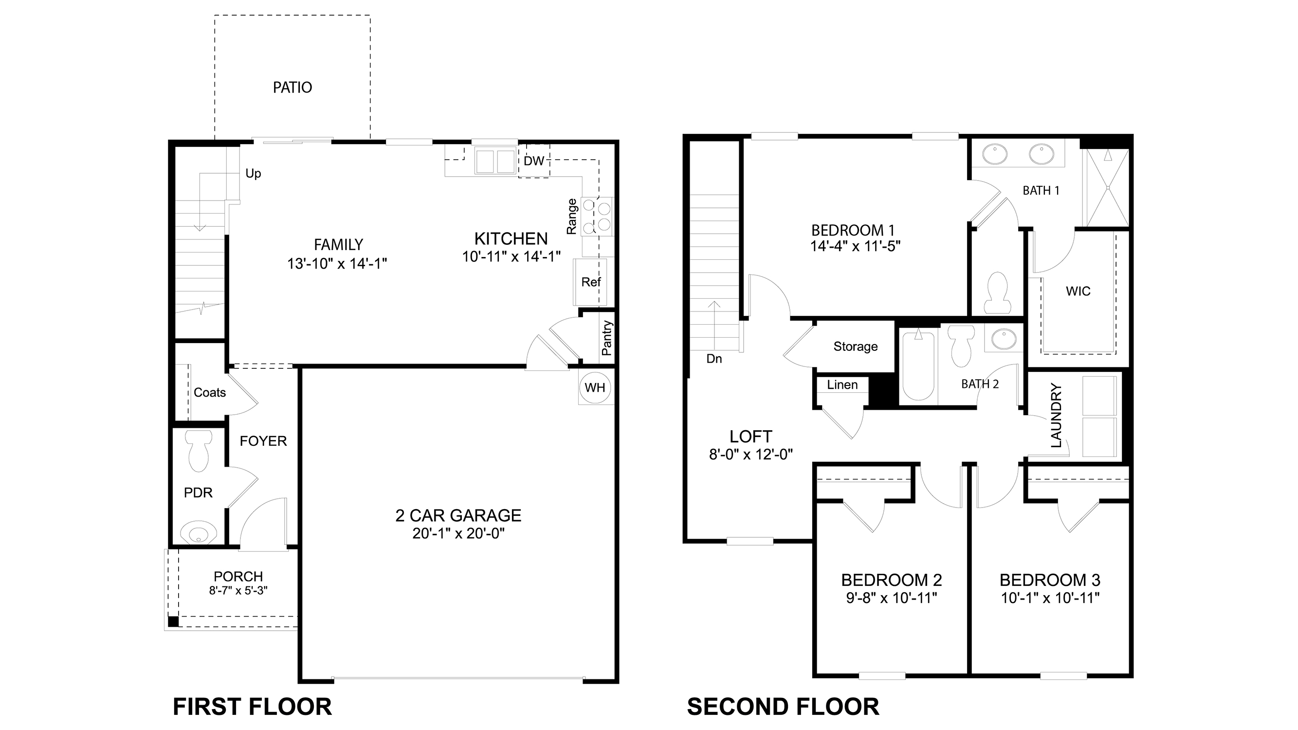 Bennet floor plan