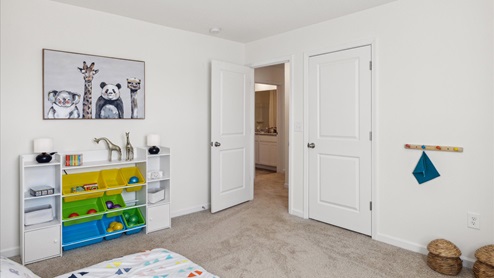 Fifth bedroom with large closet