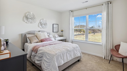 Additional bedroom with large windows