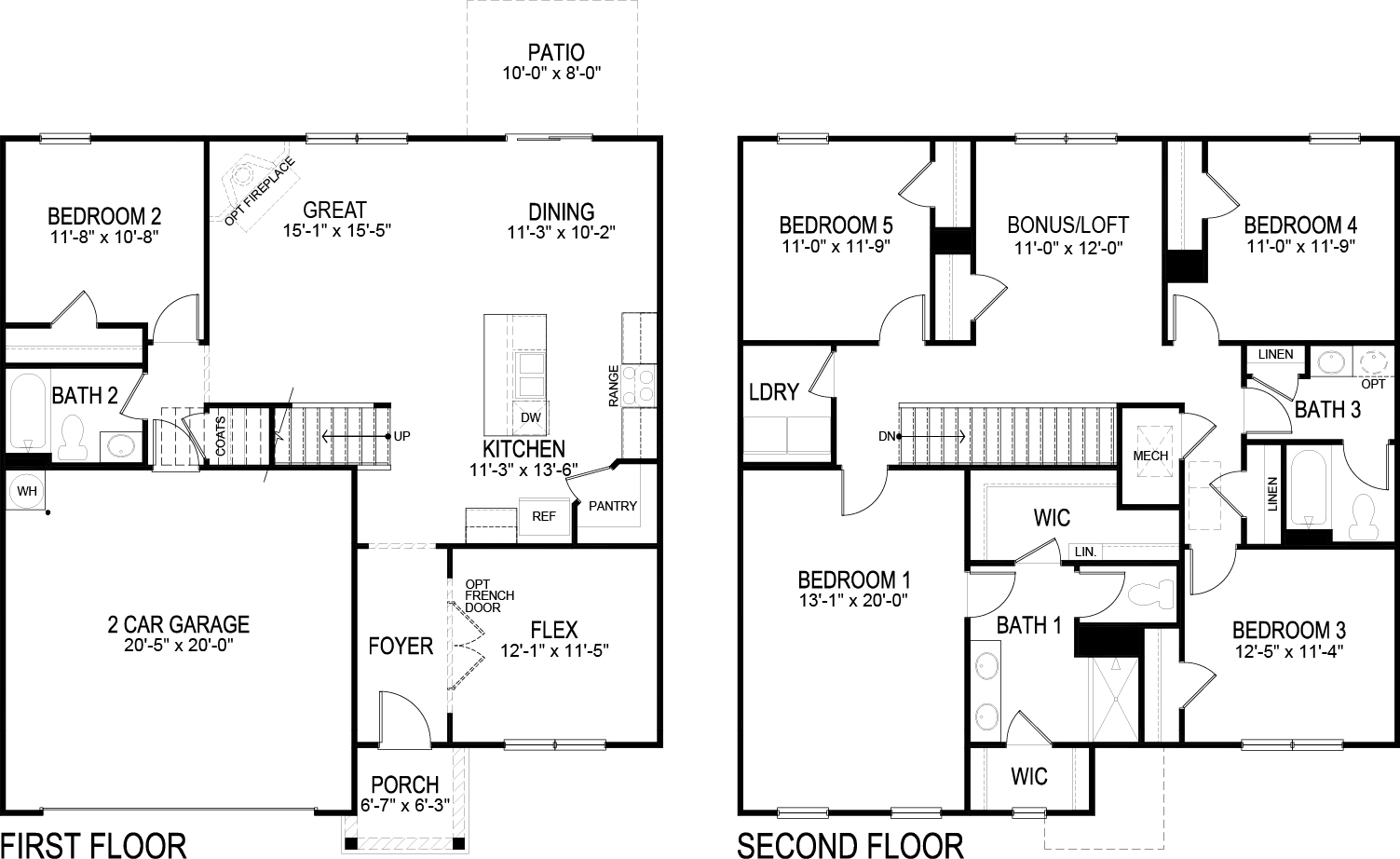 Hayden floor plan