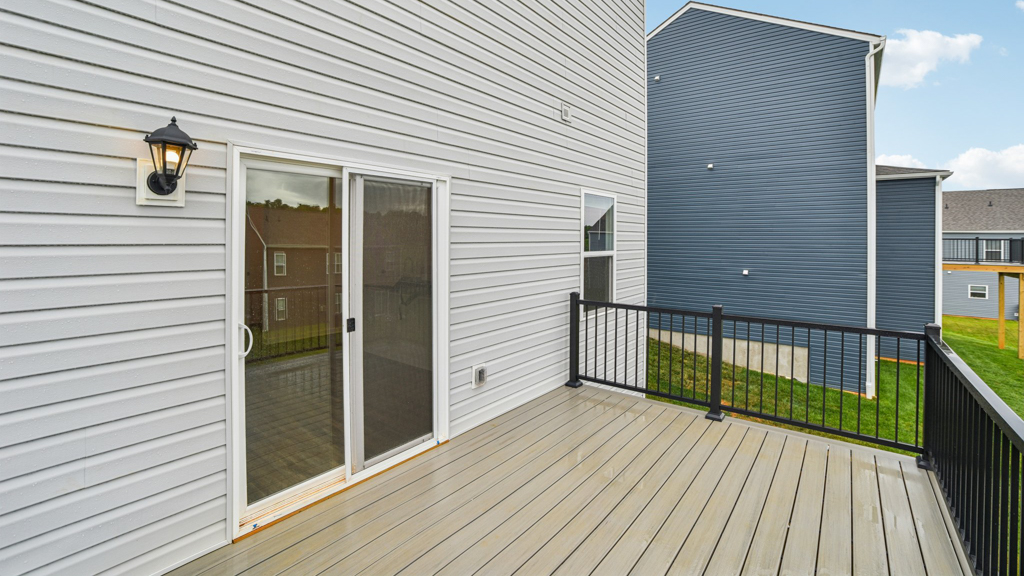 Penwell plan rear deck.