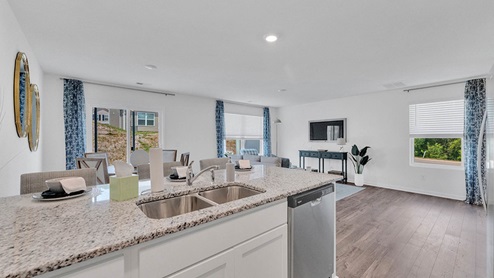 Mitchell townhome interior