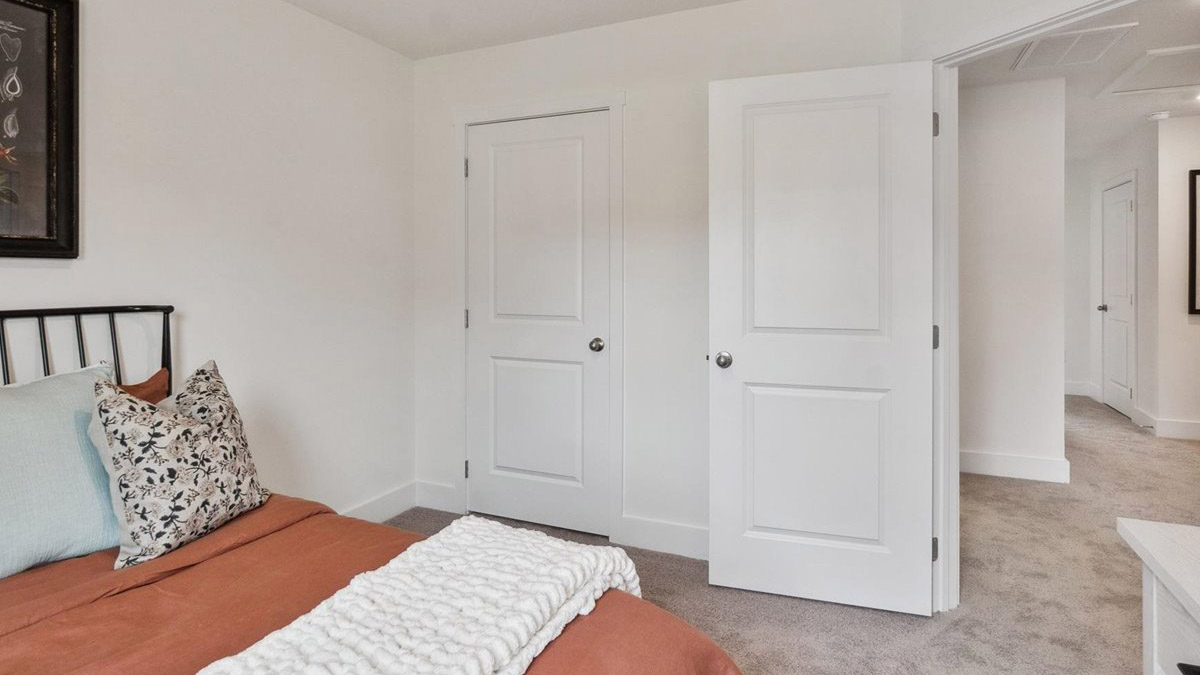 Multi-use bedroom, flex, office, study, craft, entertainment game room in D.R. Horton's new stylish construction home