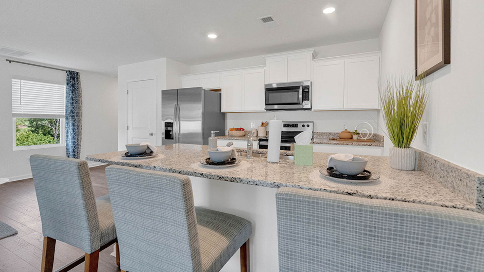 Mitchell plan townhome interior