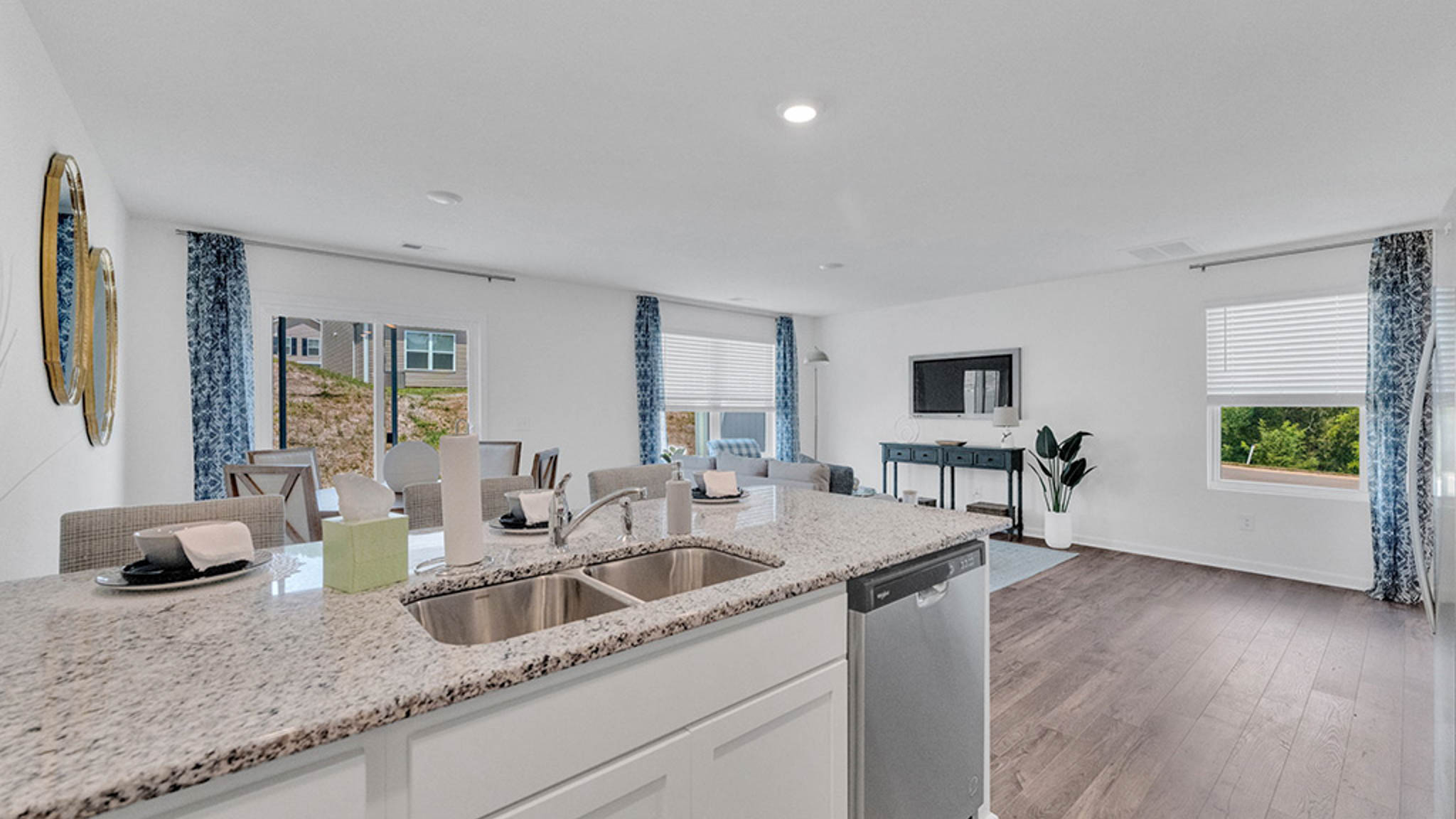 Mitchell plan townhome interior